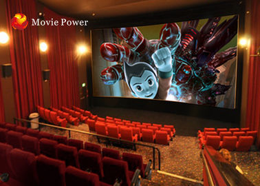 مسرح السينما معرض كانتون محاكي 4D مع 3 شعبة الشؤون المالية منصة الكهربائية