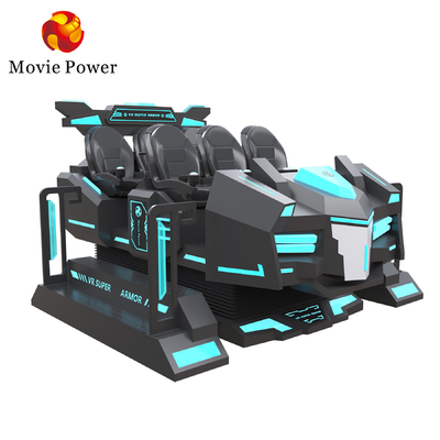 فيلم Power 9D VR Cinema 6 مقاعد Super Armor Cinema Simulator