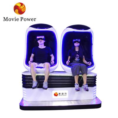 2 لاعبين الواقع الافتراضي 9d كرسي بيض Vr وحدة لعبة السكك الحديدية