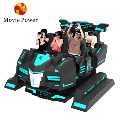 6 مقاعد الدرجات العالية المحاكي الواقع الافتراضي 3d vr Motion Chair لمنتزه ترفيهي