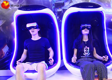 ماجيك 9D VR محاكاة البيض مقاعد مزدوجة VR الرول كوستر الترفيه في الأماكن المغلقة