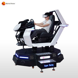 داخلي ملعب سيارة VR Racing 9D Simulator Electric Platform Car Racing Game Simulator