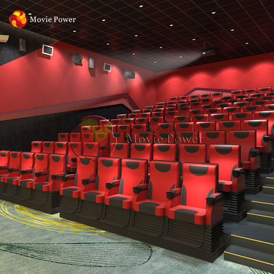 موضوع المحيط حركة مزدوجة 4d مسرح سينما مقاعد سينما قاعة المعدات