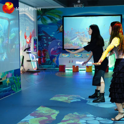 جهاز عرض حائط تفاعلي للواقع المعزز للأعمال الصغيرة Ar ألعاب تفاعلية للأطفال