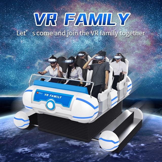 تجربة رائعة منصة الحركة VR نظارات 9d سينما محاكي 0