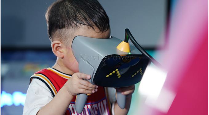 أطفال الواقع الافتراضي لعبة آلة الغواصة مغامرة مقبض عقد VR خوذة 1