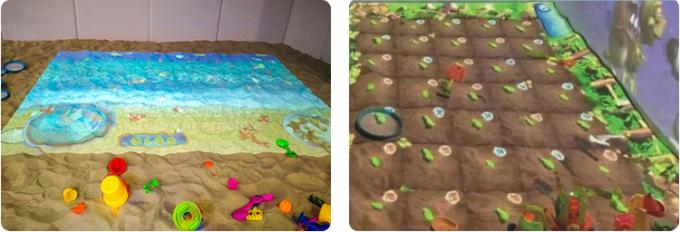 ملعب داخلي للأطفال نظام عرض أرضية تفاعلي للأطفال ألعاب سحرية 1