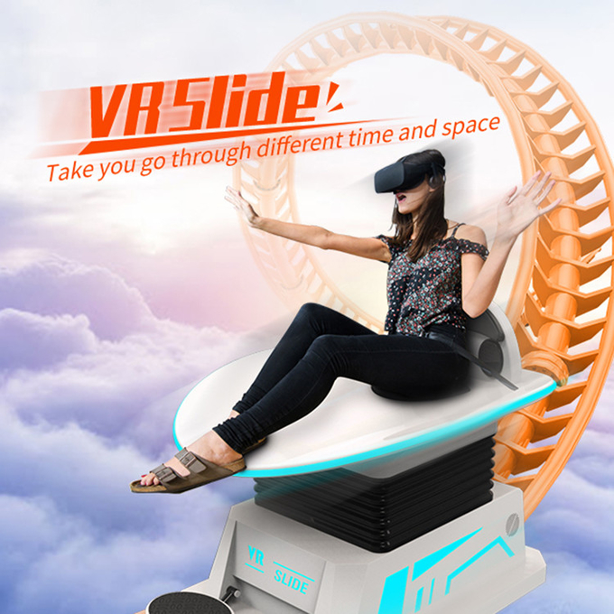 لعبة الشرائح الواقع الافتراضي جهاز محاكاة لوح التزلج 4d 8d 9d آلة العاب 0