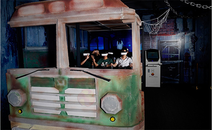9D الواقع الافتراضي سينما الرعب Ghostly Movie Game Simulator For Amusement Park 2
