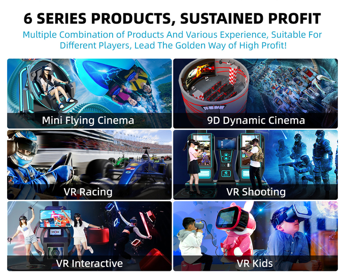 جهاز محاكاة الواقع الافتراضي التجاري 9D VR Super Time Machine يطير معدات اللعبة 1