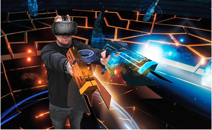 9d 1 Player VR Shooting Simulator آلة الألعاب الإلكترونية 0